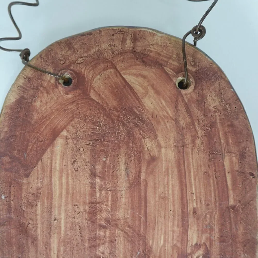 Nativity Christmas Pottery Wall Hanging